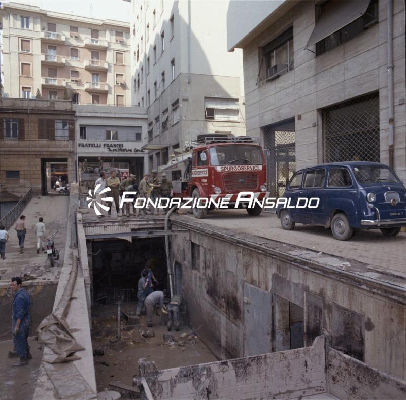 Genova - alluvione 1970