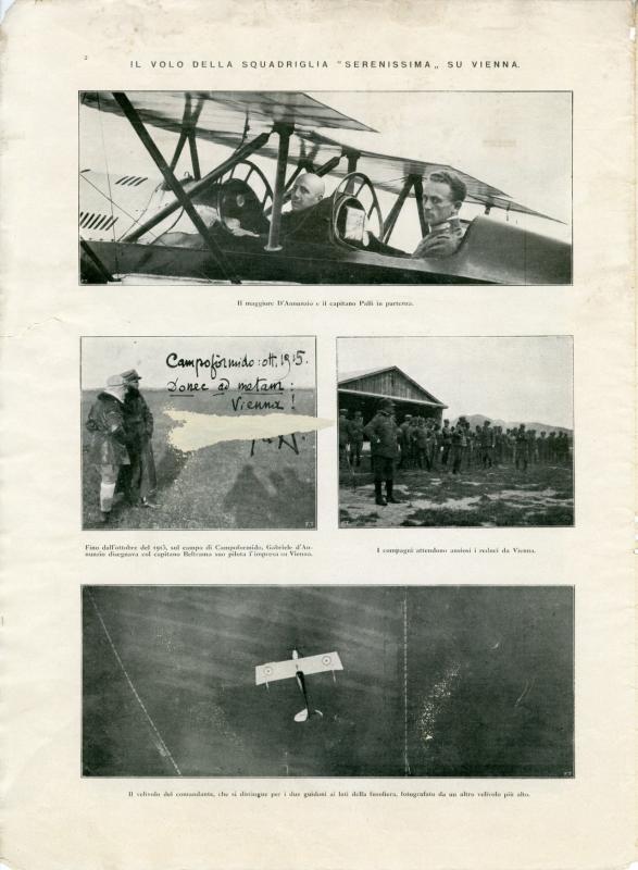 L'Illustrazione Italiana - numero speciale dedicato alla trasvolata su Vienna - p. 2