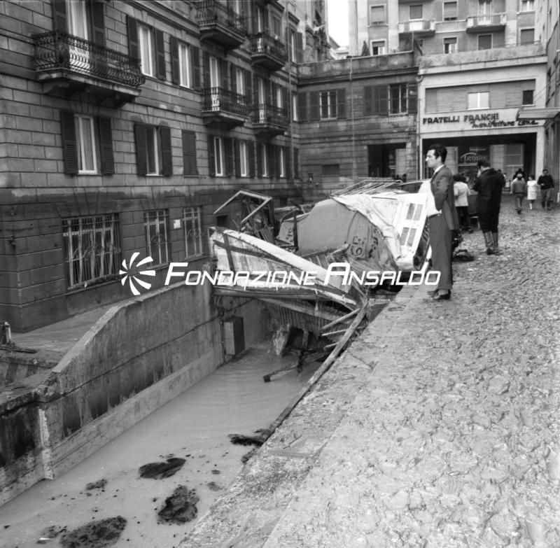 Genova - alluvione 1970