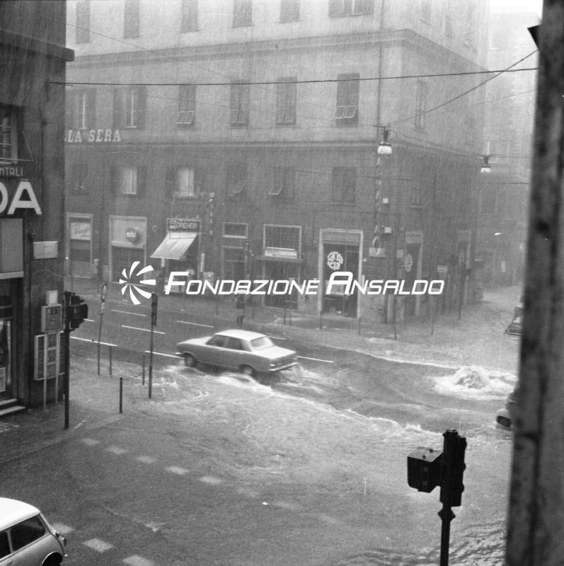 Genova - alluvione 1970