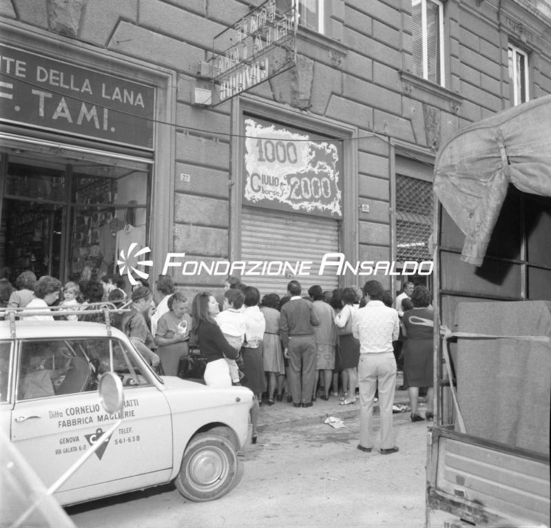 Genova - alluvione 1970