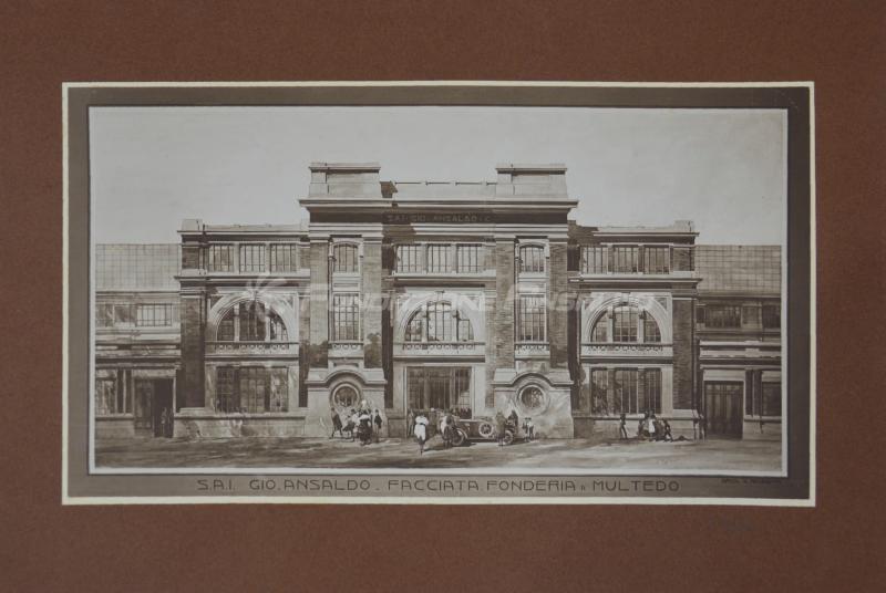 Ansaldo - progetti architettonici di Adolfo Ravinetti, tav. 35