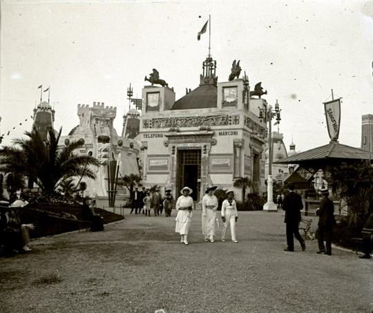 Padiglione Telefonia Marconi (taglio)