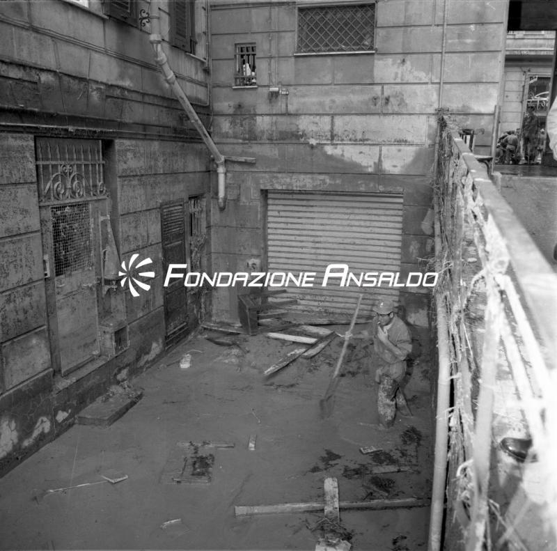 Genova - alluvione 1970