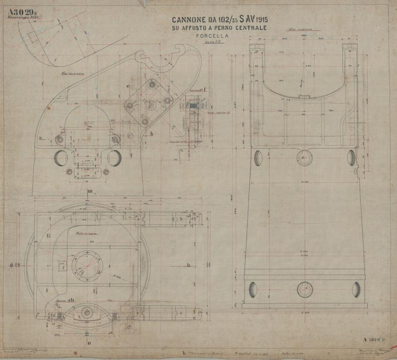 Costruzione 102/35 - Forcella