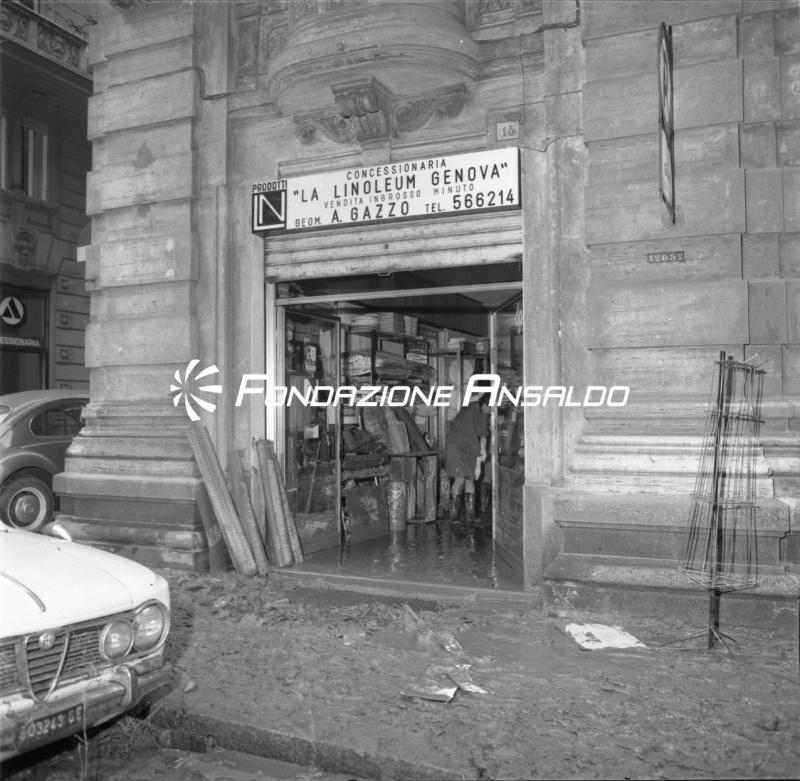 Genova - alluvione 1970