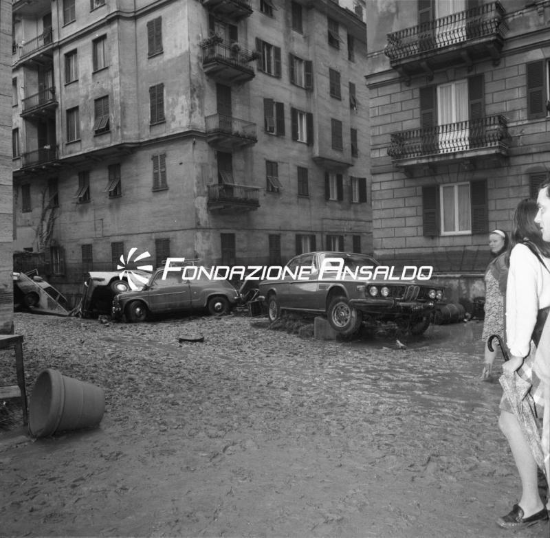 Genova - alluvione 1970