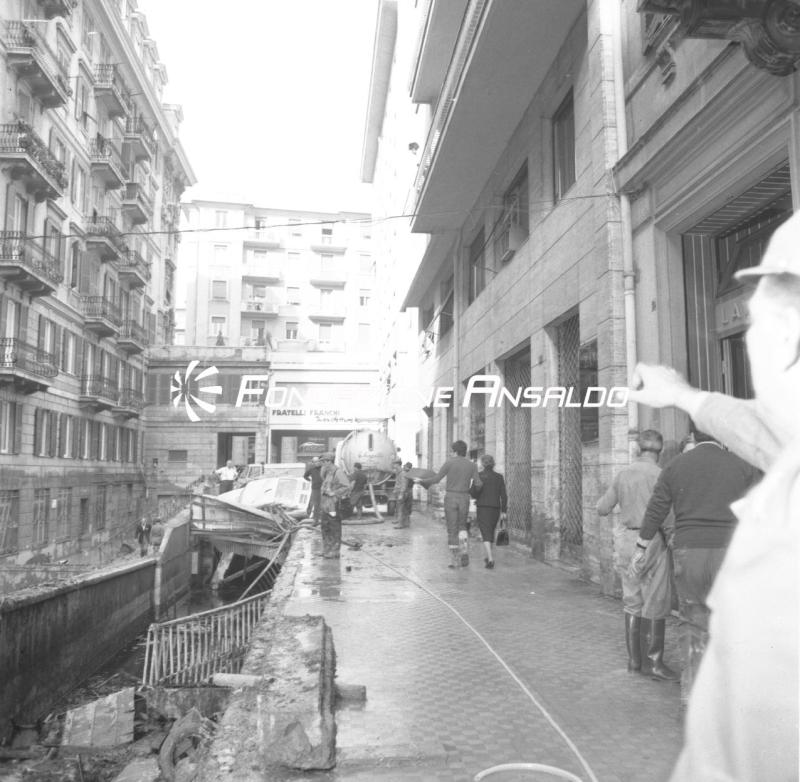 Genova - alluvione 1970