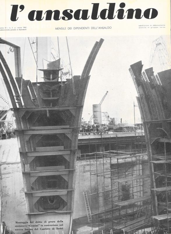 L&#039;Ansaldino, n. 3,  1962