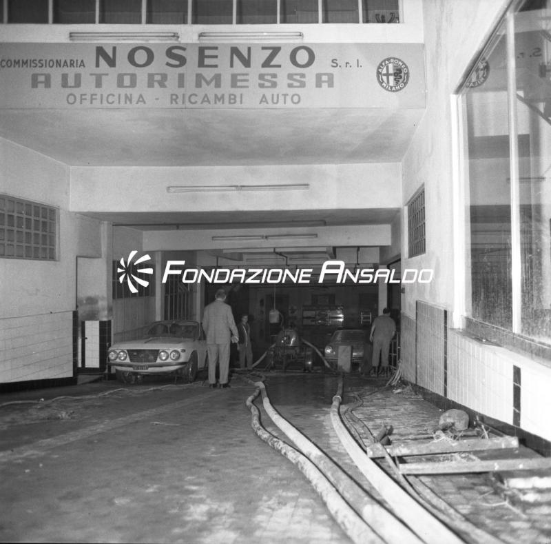 Genova - alluvione 1970