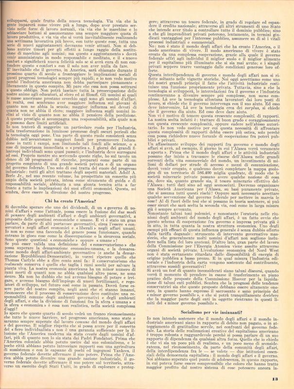 La nuova comunità di Adlai E.Stevenson, gennaio - febbraio 1956, anno IV, n. 1, p. 13