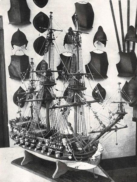 Il vascello dell'Acquasanta, ex voto eseguito con il coltello, settembre - ottobre 1958, anno VI, n. 5, p. 34