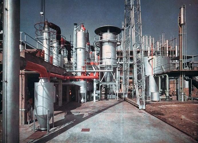 L'impianto acetaldeide dello stabilimento Montecatini di Novara Azoto, marzo - aprile 1958, anno VI, n. 2, p. 28