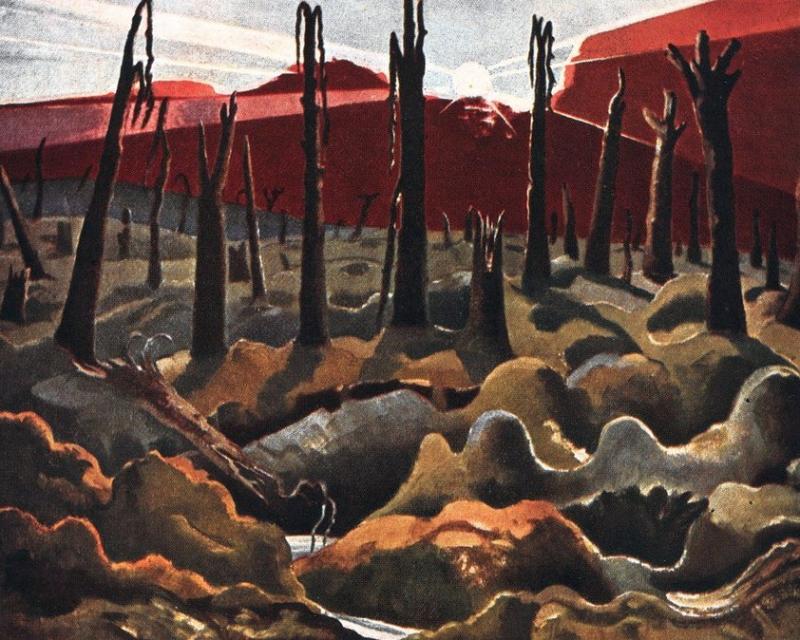 Paul Nash "We are making a new world" (1918), maggio - giugno 1960, anno VIII, n. 3, p. 19