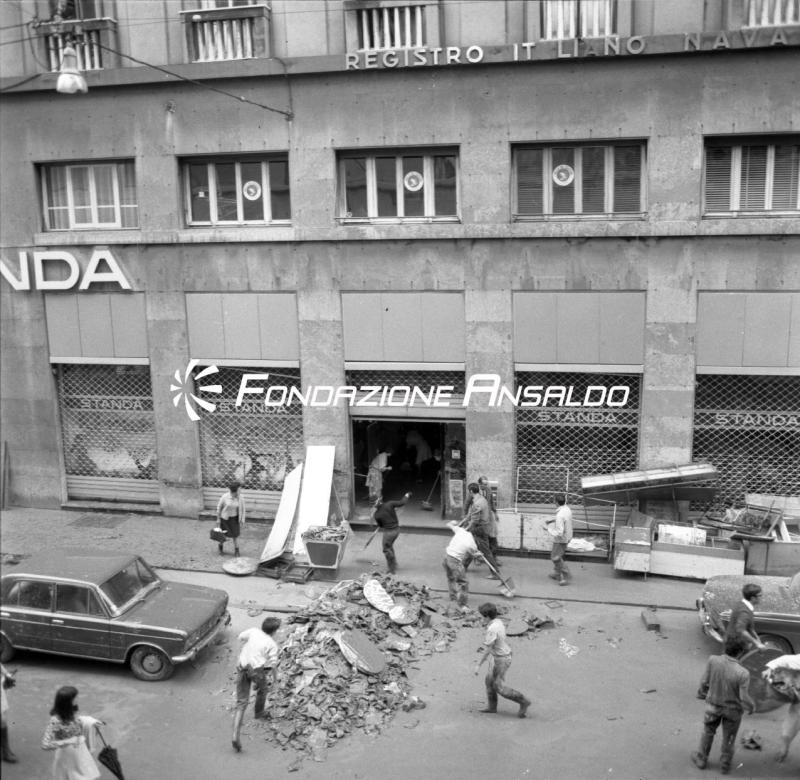 Genova - alluvione 1970