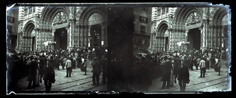 Piazza S. Lorenzo. Processione del velluto (originale)