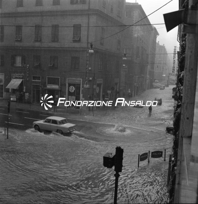 Genova - alluvione 1970