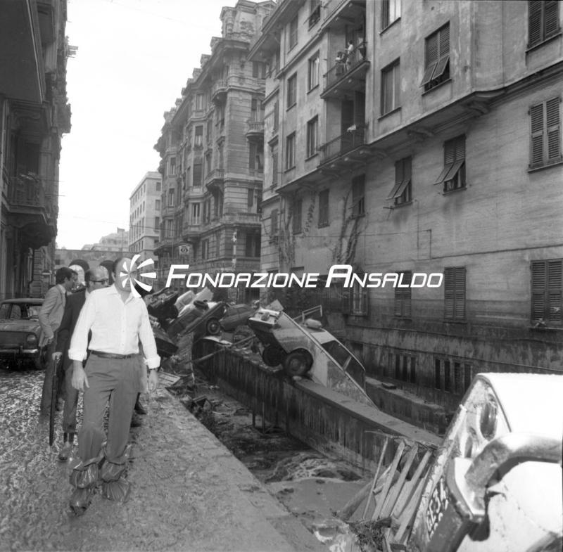 Genova - alluvione 1970