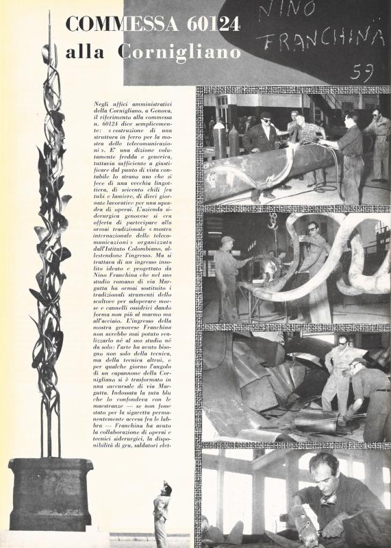 Nino Franchina - 60124 alla Cornigliano,  settembre - ottobre 1959, anno VII, n. 5, p. 50