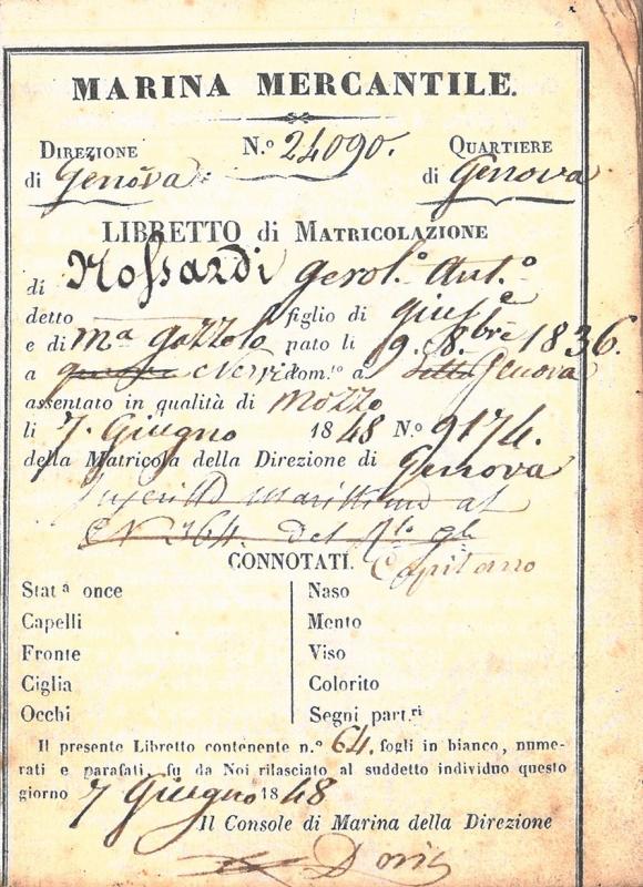 Dati anagrafici
