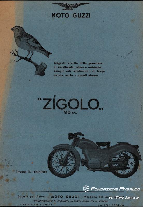Moto Guzzi - pubblicità