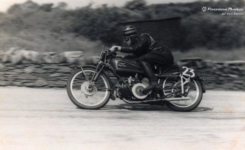 Moto Guzzi - Omobono Tenni su Albatros 250