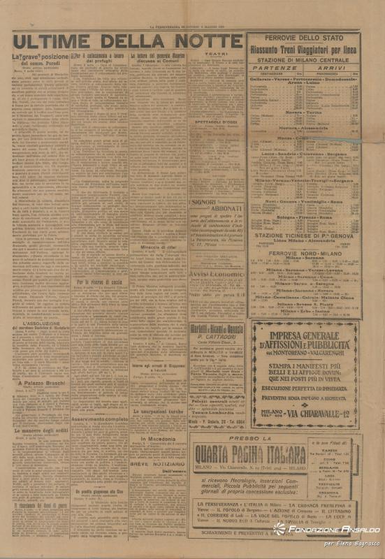 La Perseveranza, 09.05.1918, p. 4