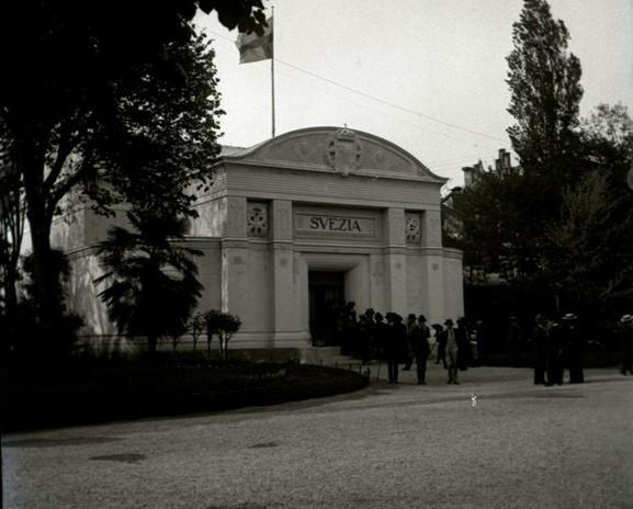 Venezia. Esposizione d'arte 1912 - Svezia (taglio)