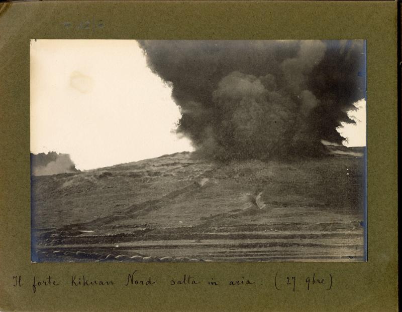 Il forte Kikuan Nord salta in aria