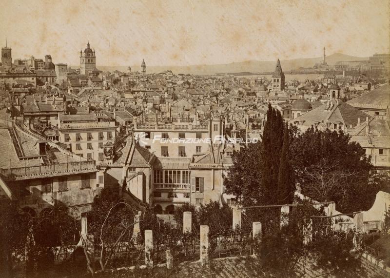Genova - panorama del centro storico