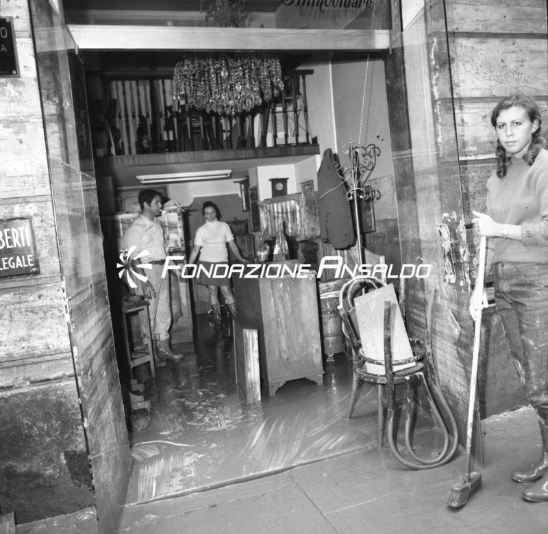 Genova - alluvione 1970