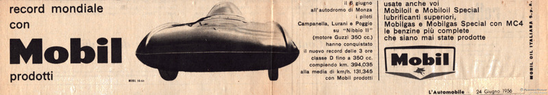 Nibbio II - ritagli di giornale
