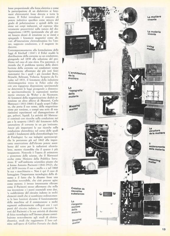 L'Ottocento scientifico - di G. Sermonti e G. Gualandi - ottobre 1961, anno IX, n. straordinario, p. 13