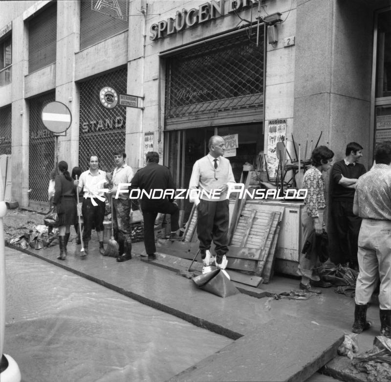 Genova - alluvione 1970