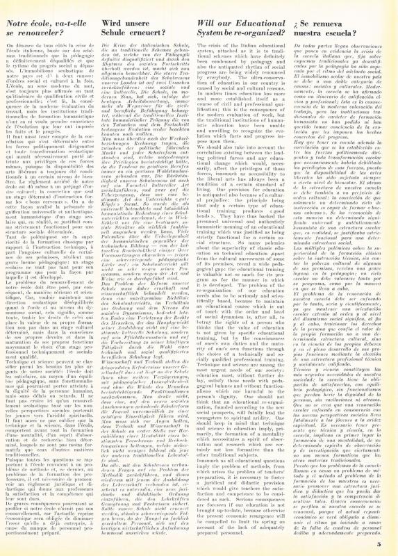 Si rinnova la nostra scuola?, di Marcello Peretti, maggio - giugno 1960, anno VIII, n. 3, p. 5