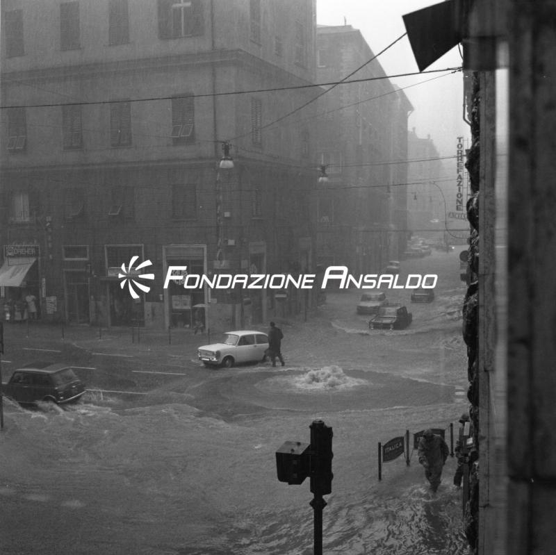 Genova - alluvione 1970