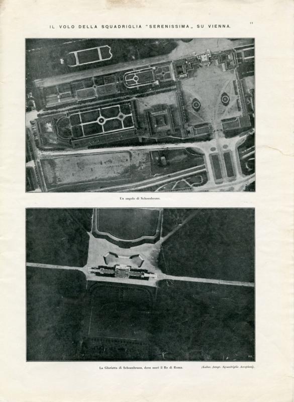 L'Illustrazione Italiana - numero speciale dedicato alla trasvolata su Vienna - p. 11
