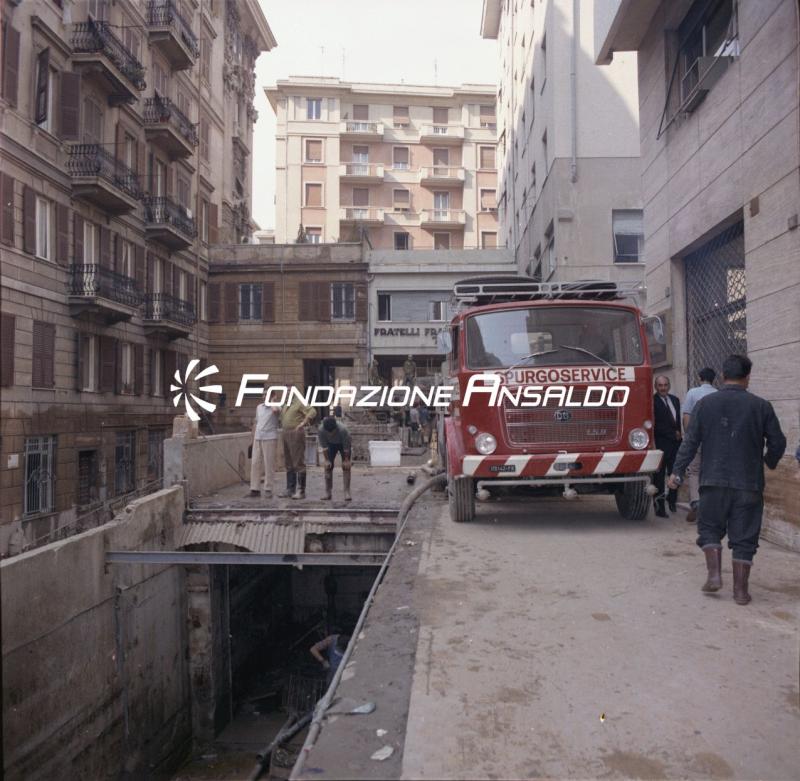 Genova - alluvione 1970