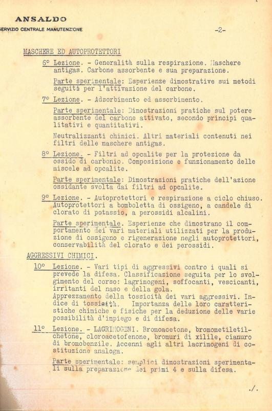 Programma del corso - 2