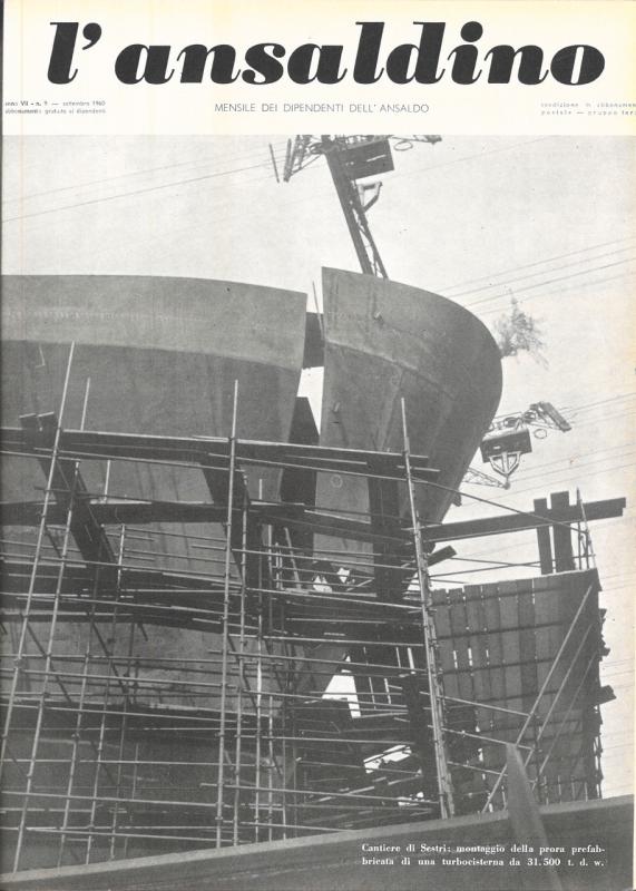 L&#039;Ansaldino, n. 9, 1960