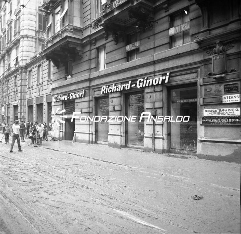 Genova - alluvione 1970