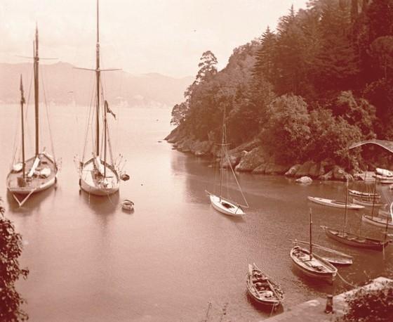 Porto di Portofino. Porticciolo (taglio)