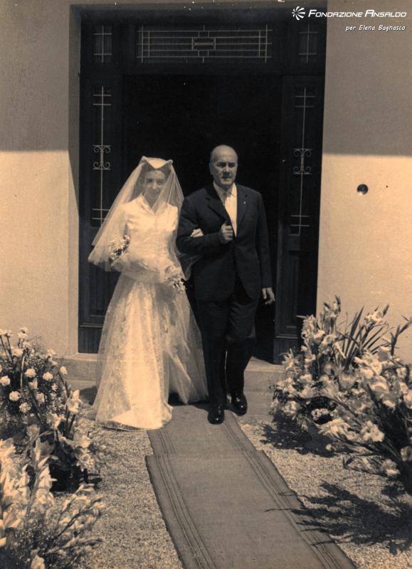 Una sposa al braccio di Giorgio Parodi