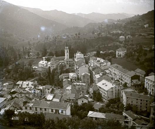 Torriglia. Panorama dal Castello (taglio)