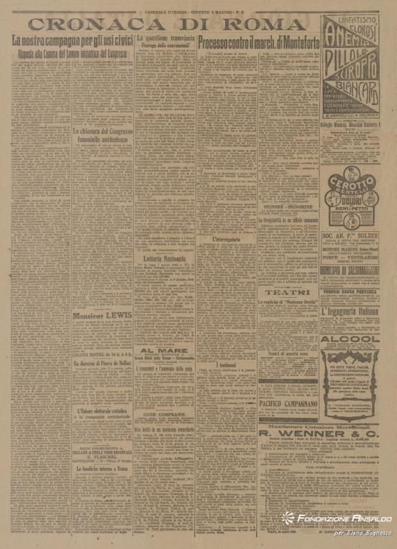 Il Giornale d'Italia, 09.05.1918, p. 2