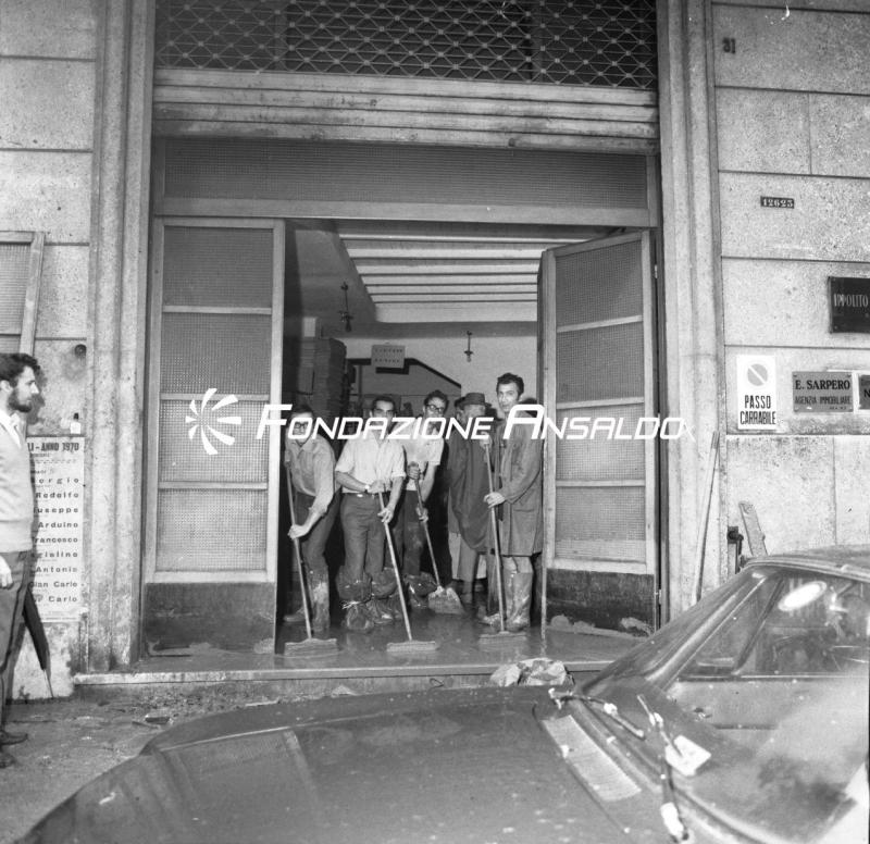 Genova - alluvione 1970