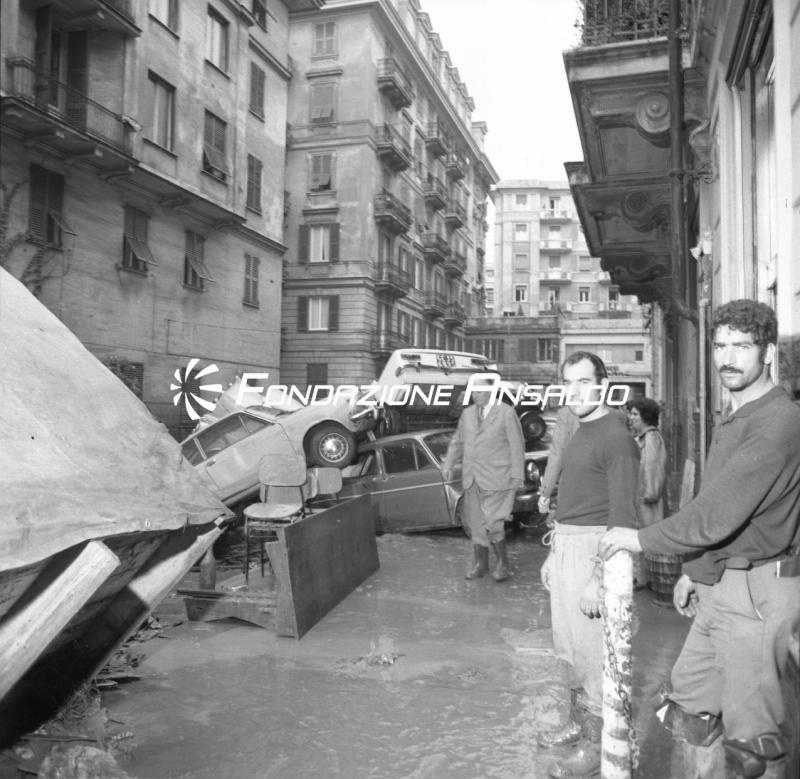 Genova - alluvione 1970