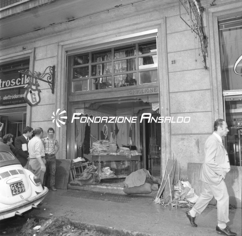 Genova - alluvione 1970
