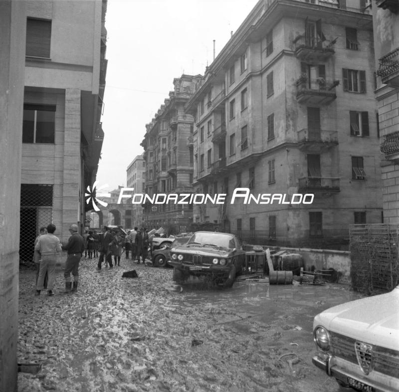 Genova - alluvione 1970
