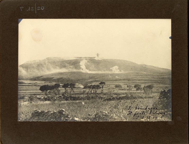 Si bombarda il forte Erlung il 3 dicembre 1904